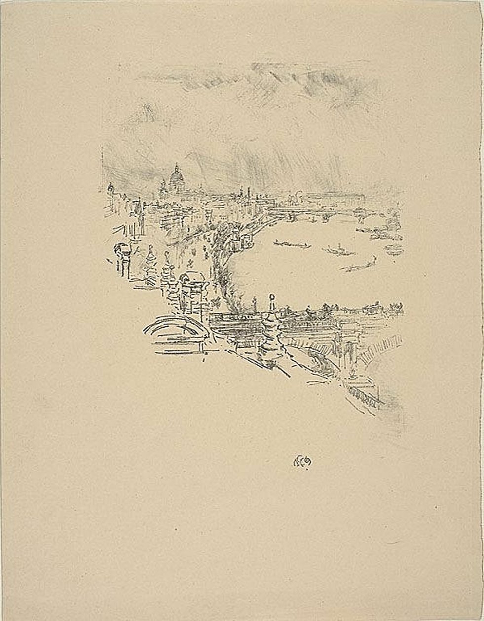 Lilla London av James Abbott McNeill Whistler