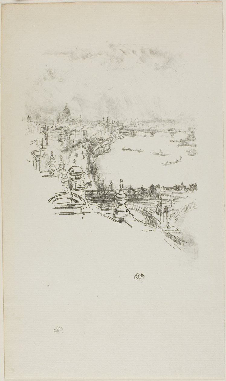 Lilla London av James McNeill Whistler