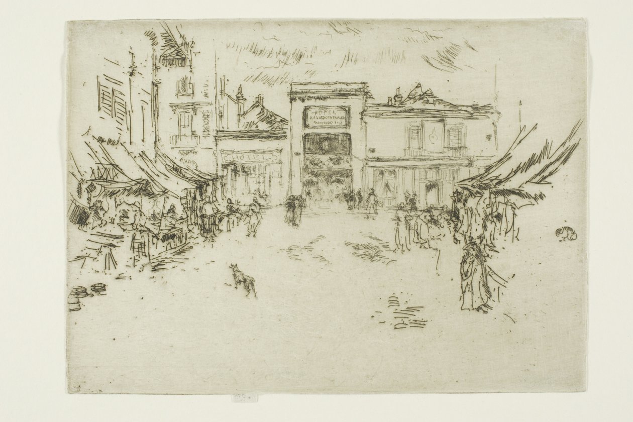 Lilla torget, Turer av James McNeill Whistler