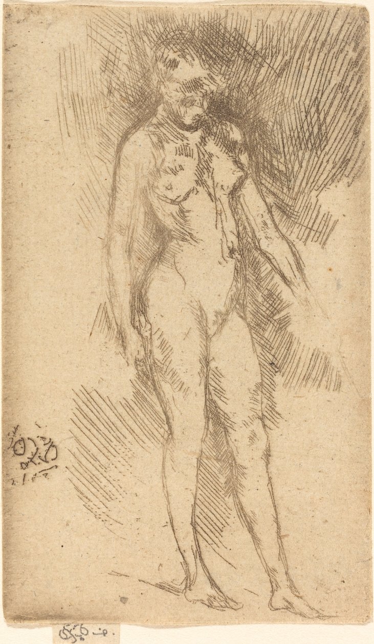 Liten naken figur av James Abbott McNeill Whistler