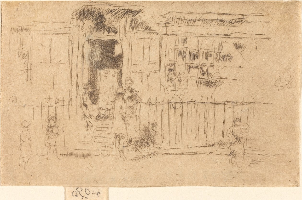 Små steg, Chelsea av James Abbott McNeill Whistler