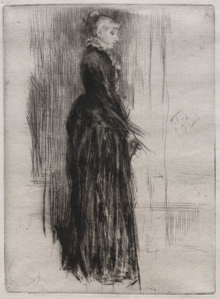 Liten sammetsklänning av James McNeill Whistler