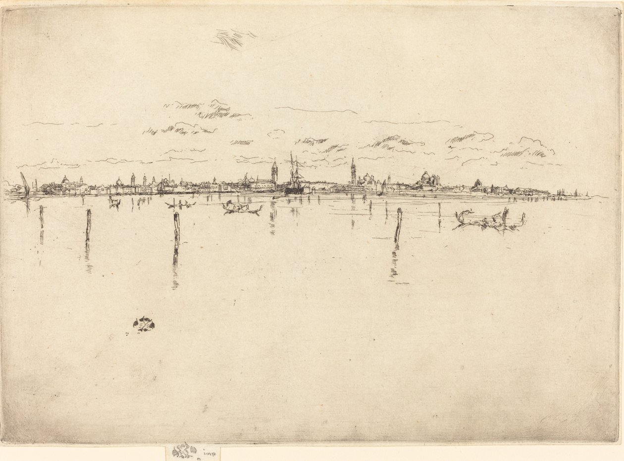 Lilla Venedig av James Abbott McNeill Whistler