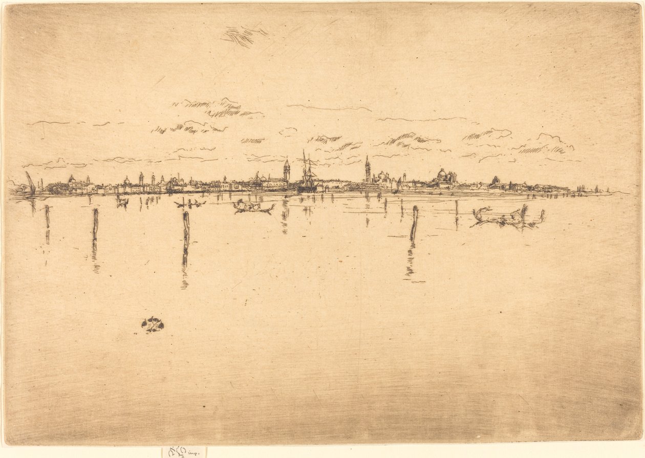 Lilla Venedig av James Abbott McNeill Whistler