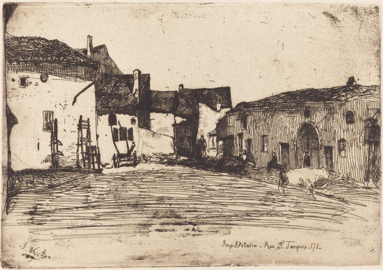 Liverdun av James Abbott McNeill Whistler