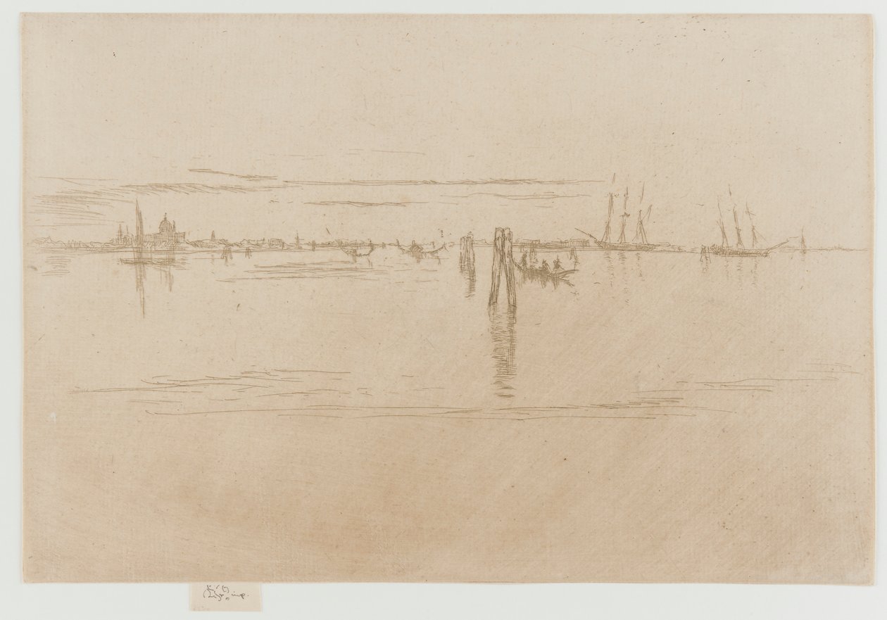 Lång lagun av James Abbott McNeill Whistler