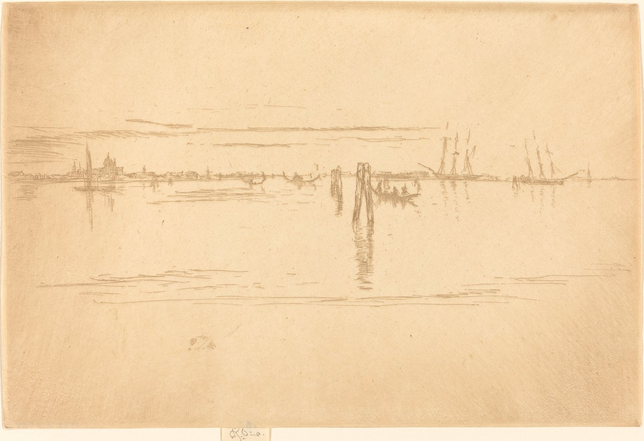 Lång lagun av James Abbott McNeill Whistler