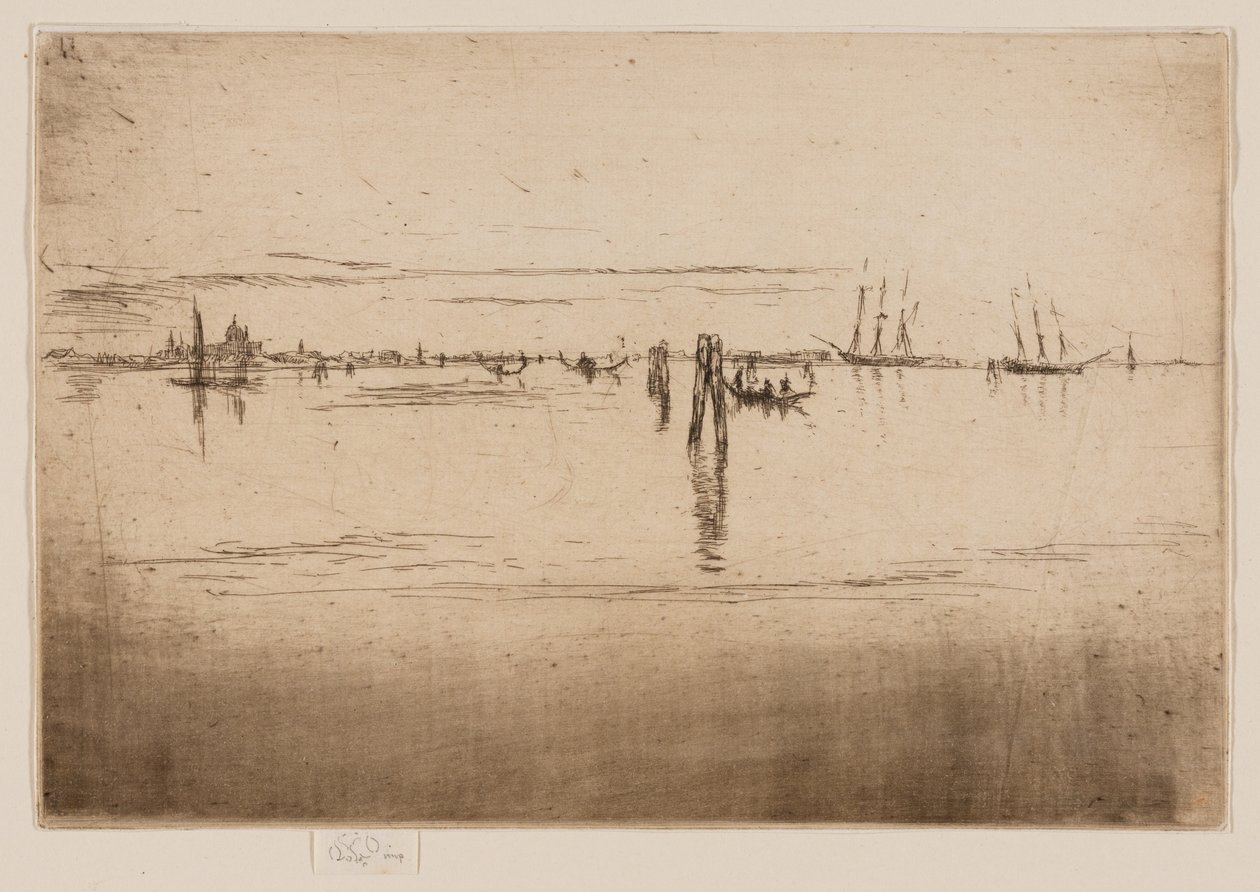 Lång lagun av James Abbott McNeill Whistler