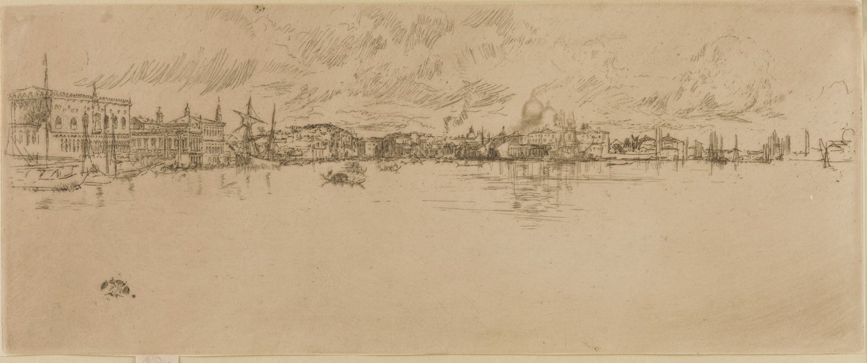 Långa Venedig av James Abbott McNeill Whistler