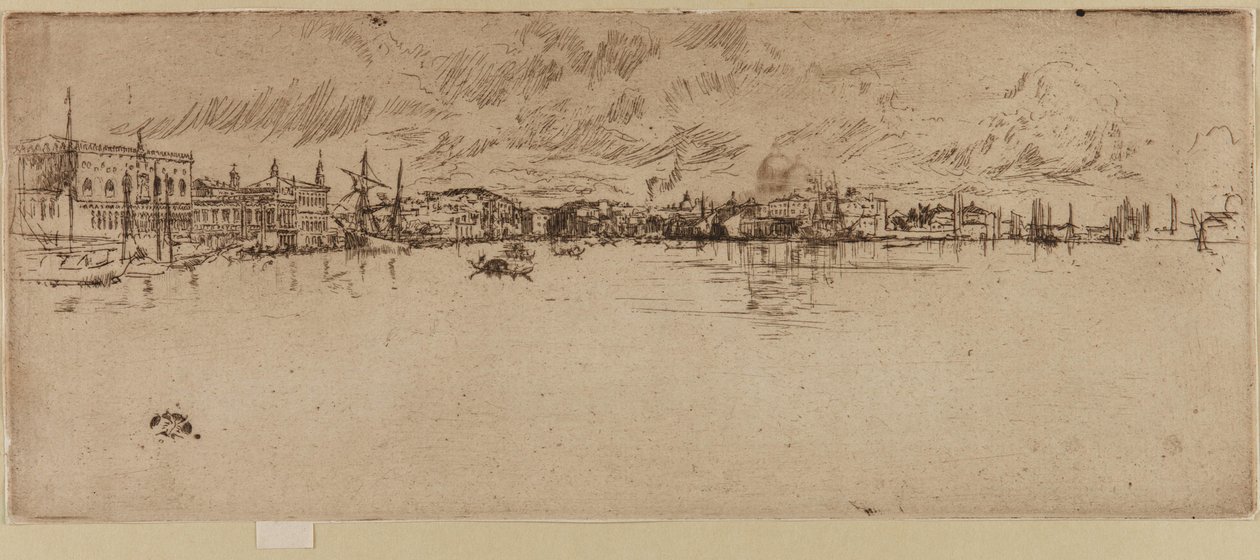 Långa Venedig av James Abbott McNeill Whistler