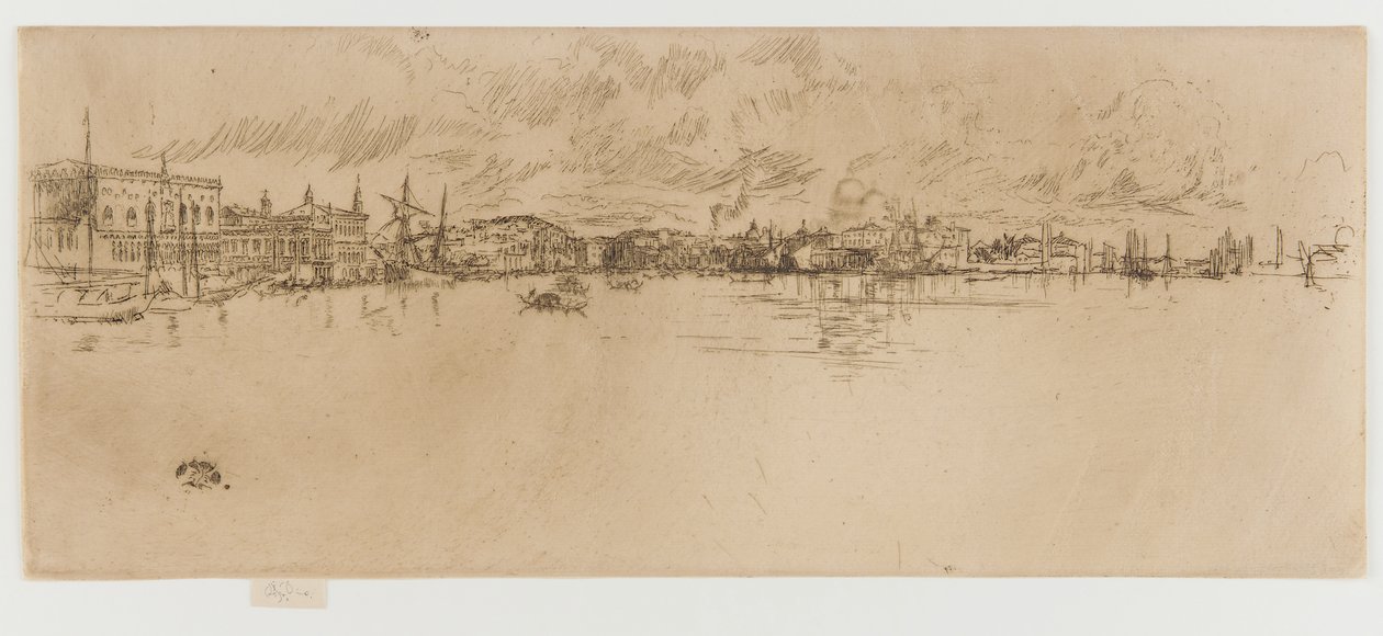 Långa Venedig av James Abbott McNeill Whistler