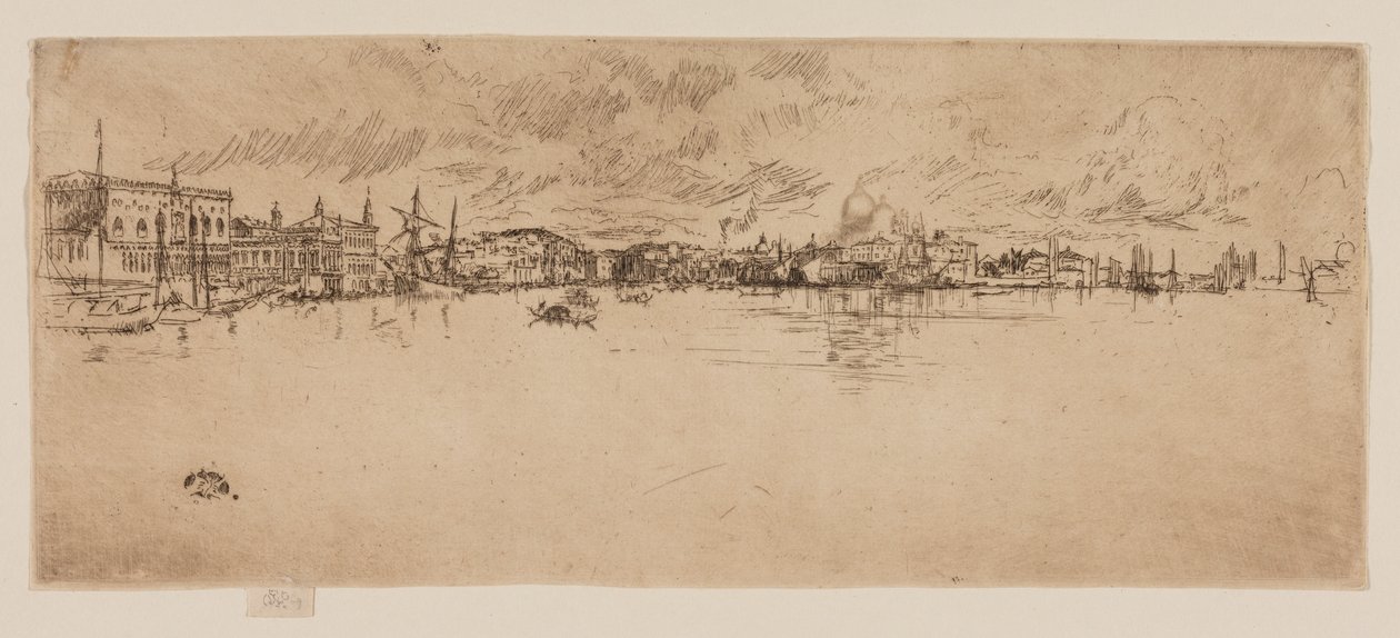 Långa Venedig av James Abbott McNeill Whistler