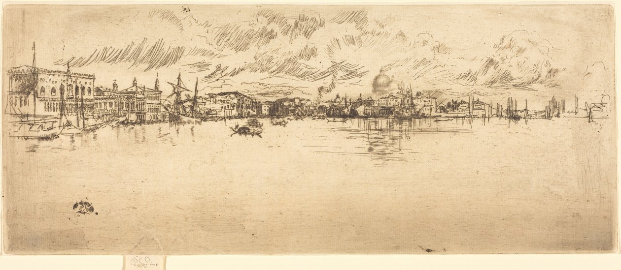 Långa Venedig av James McNeill Whistler