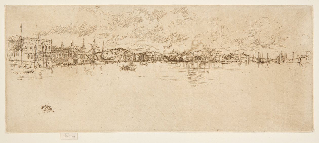Långa Venedig av James McNeill Whistler