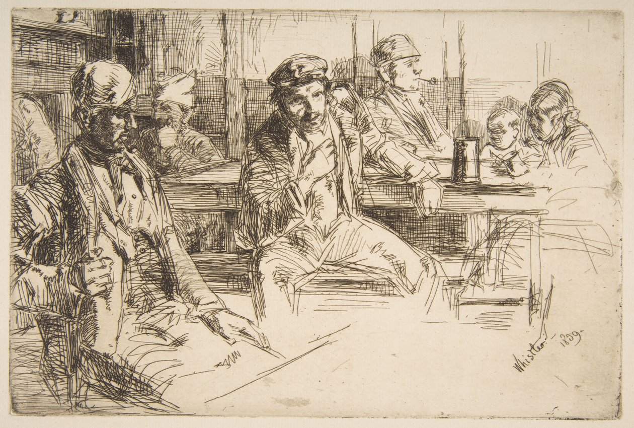 Hamnarbetare av James McNeill Whistler