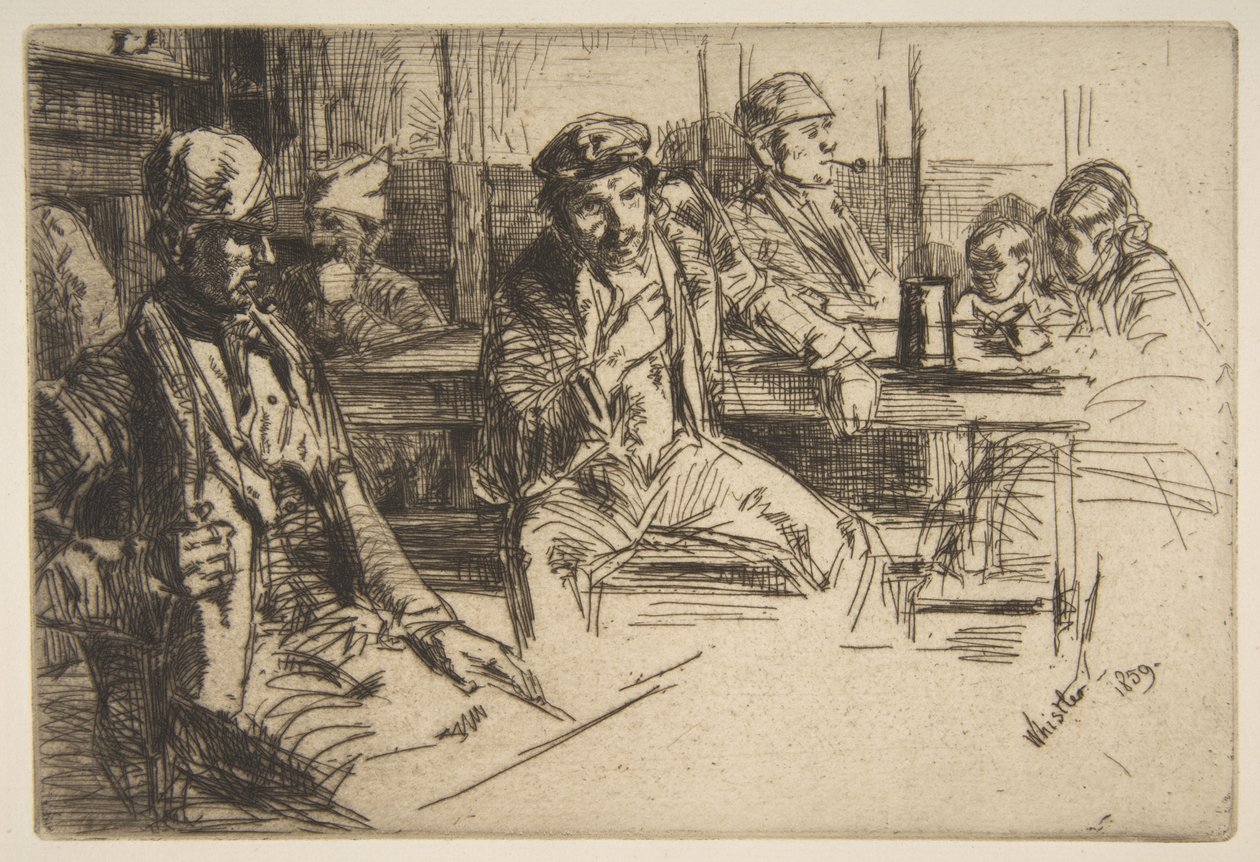 Hamnarbetare av James McNeill Whistler