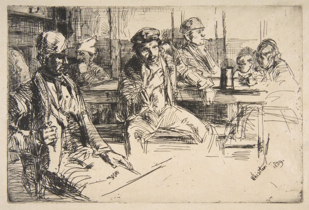 Hamnarbetare av James McNeill Whistler