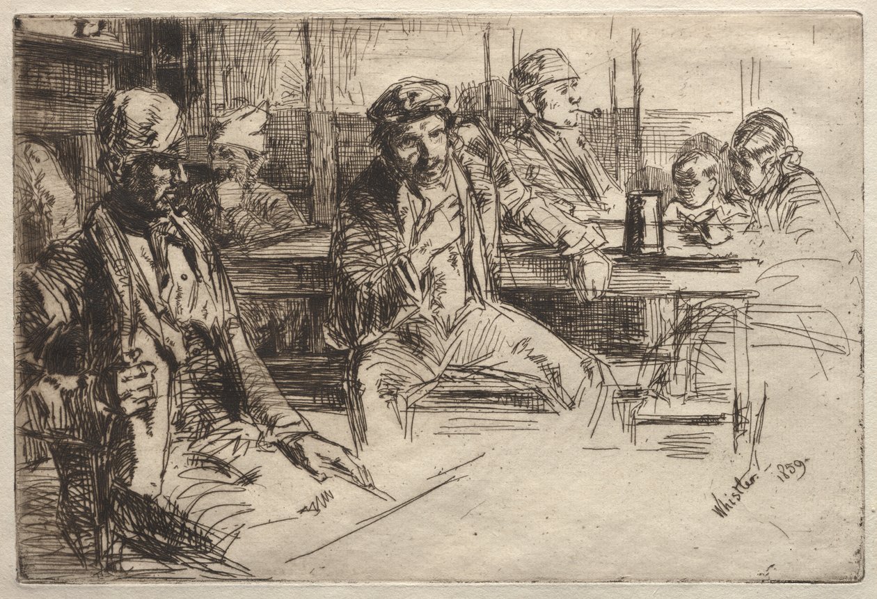 Hamnarbetare av James McNeill Whistler