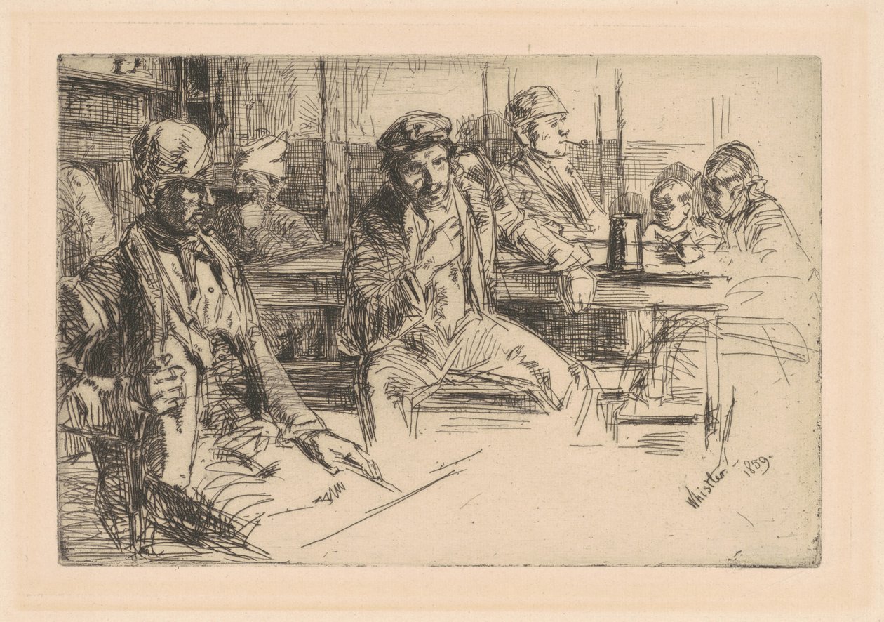 Hamnarbetare av James McNeill Whistler