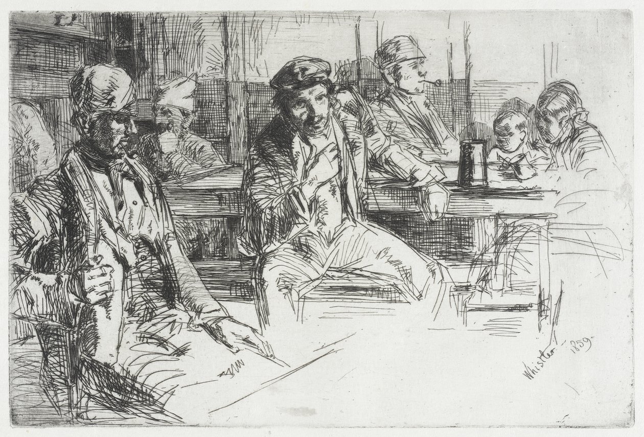 Hamnarbetare av James McNeill Whistler