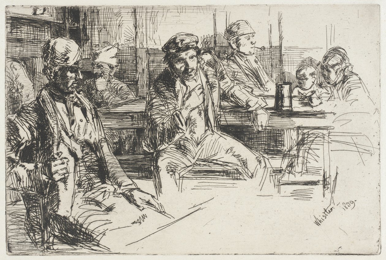 Hamnarbetare av James McNeill Whistler