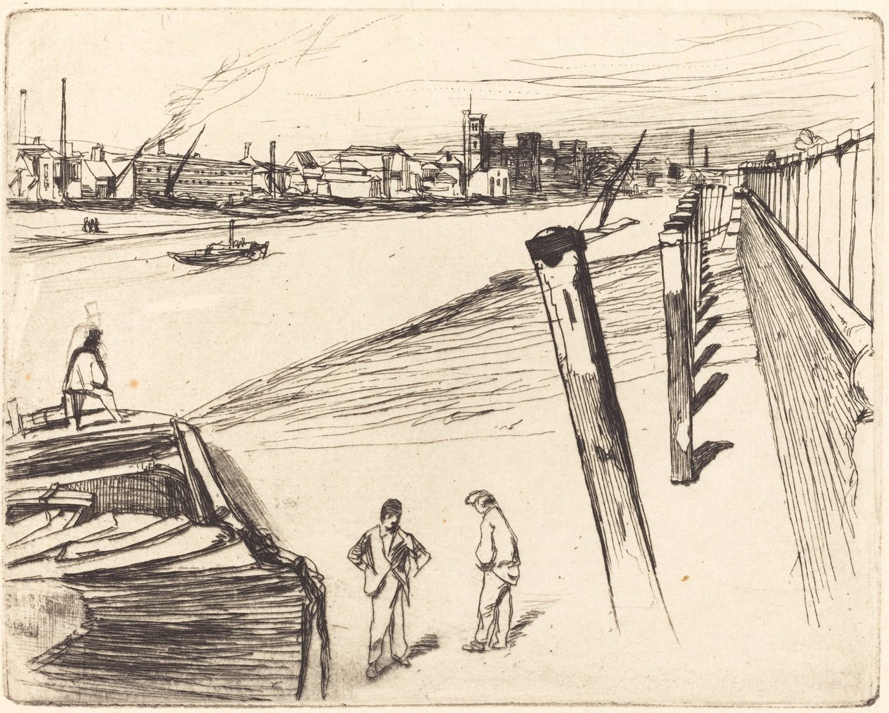 Millbankスウェーデン語 av James Abbott McNeill Whistler