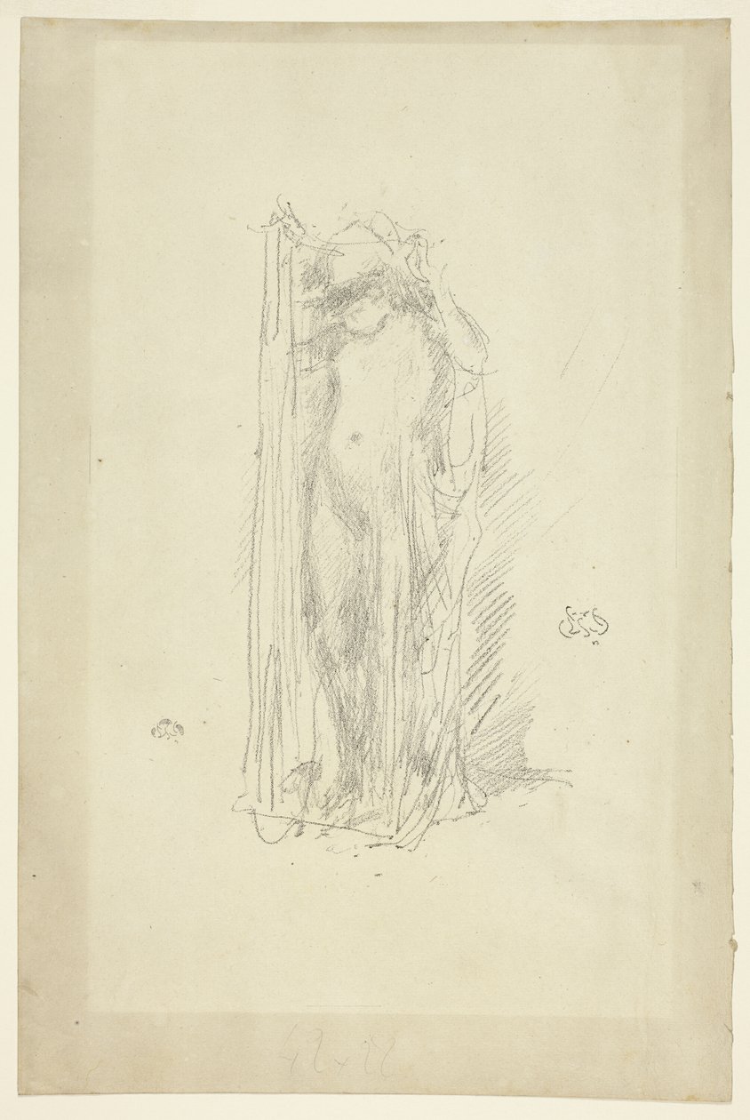 Modell Drapering av James Abbott McNeill Whistler