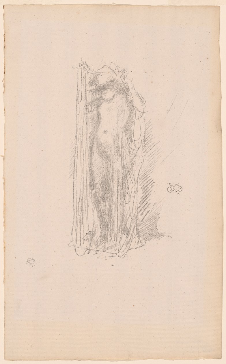 Modell Drapering av James Abbott McNeill Whistler