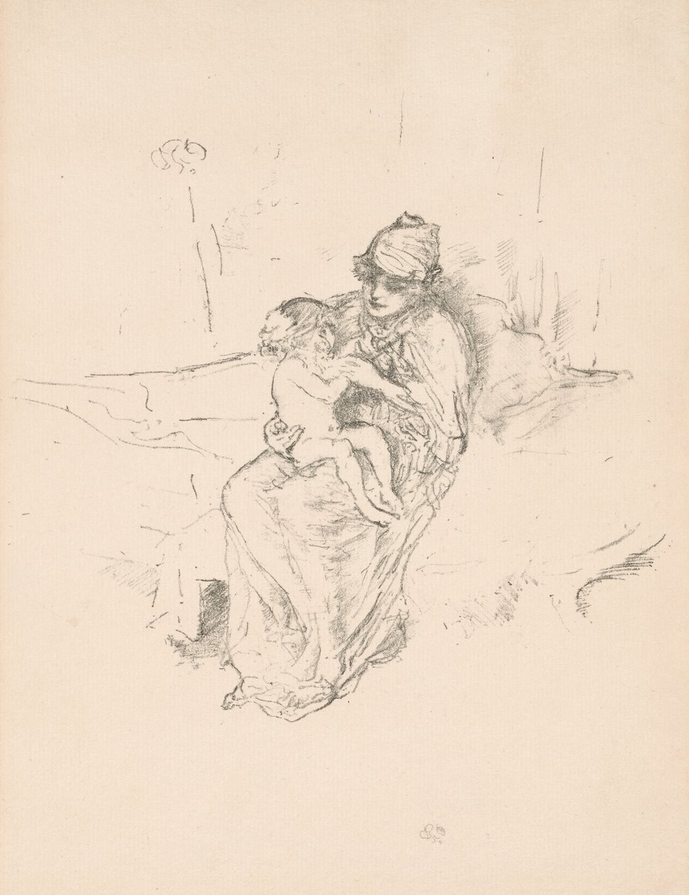 Mor och barn, nr 1 av James Abbott McNeill Whistler