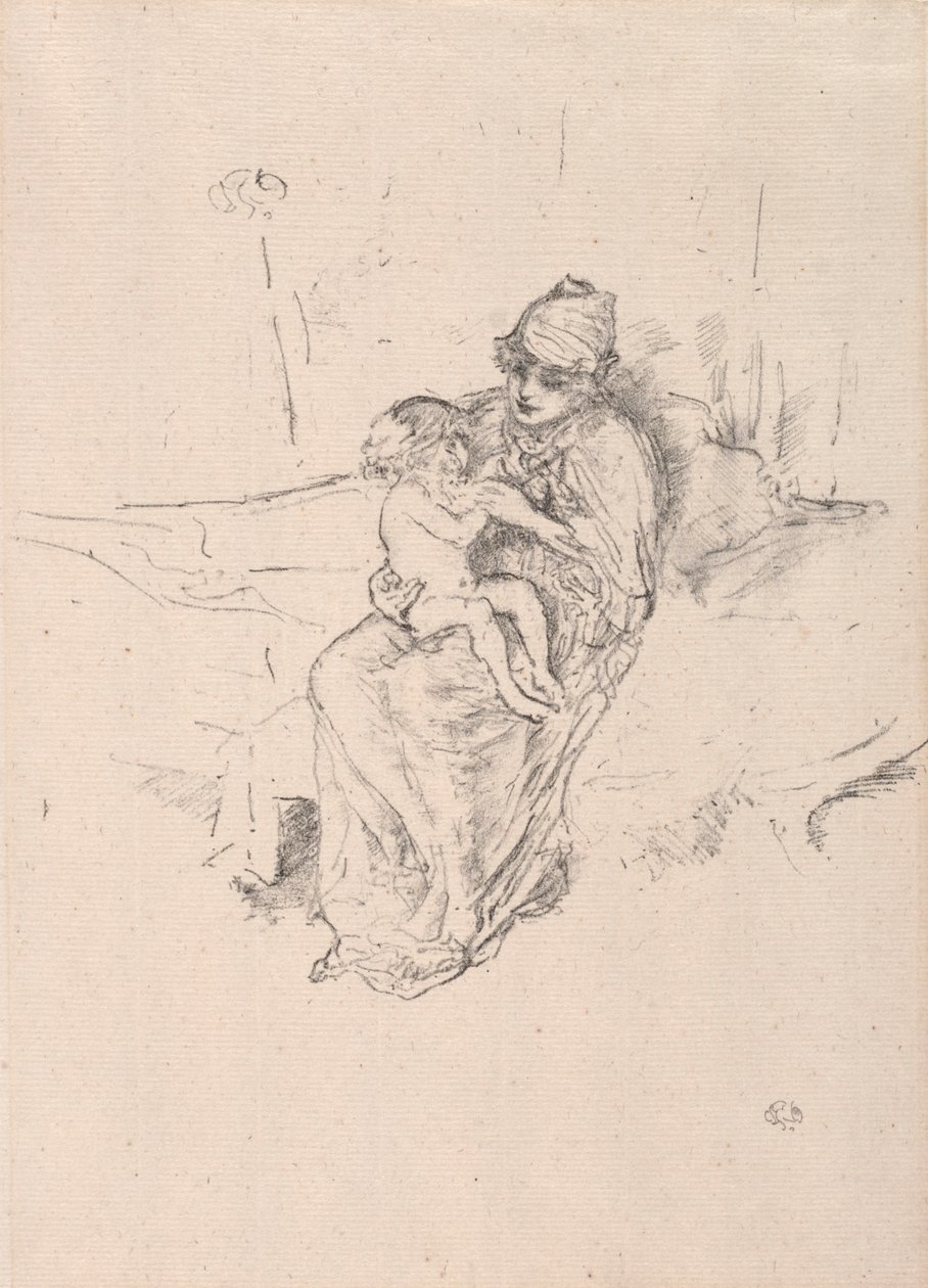 Mor och barn, nr 1 av James McNeill Whistler
