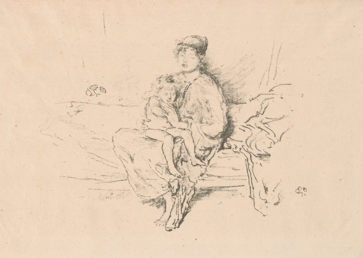 Mor och barn, nr 2 av James McNeill Whistler