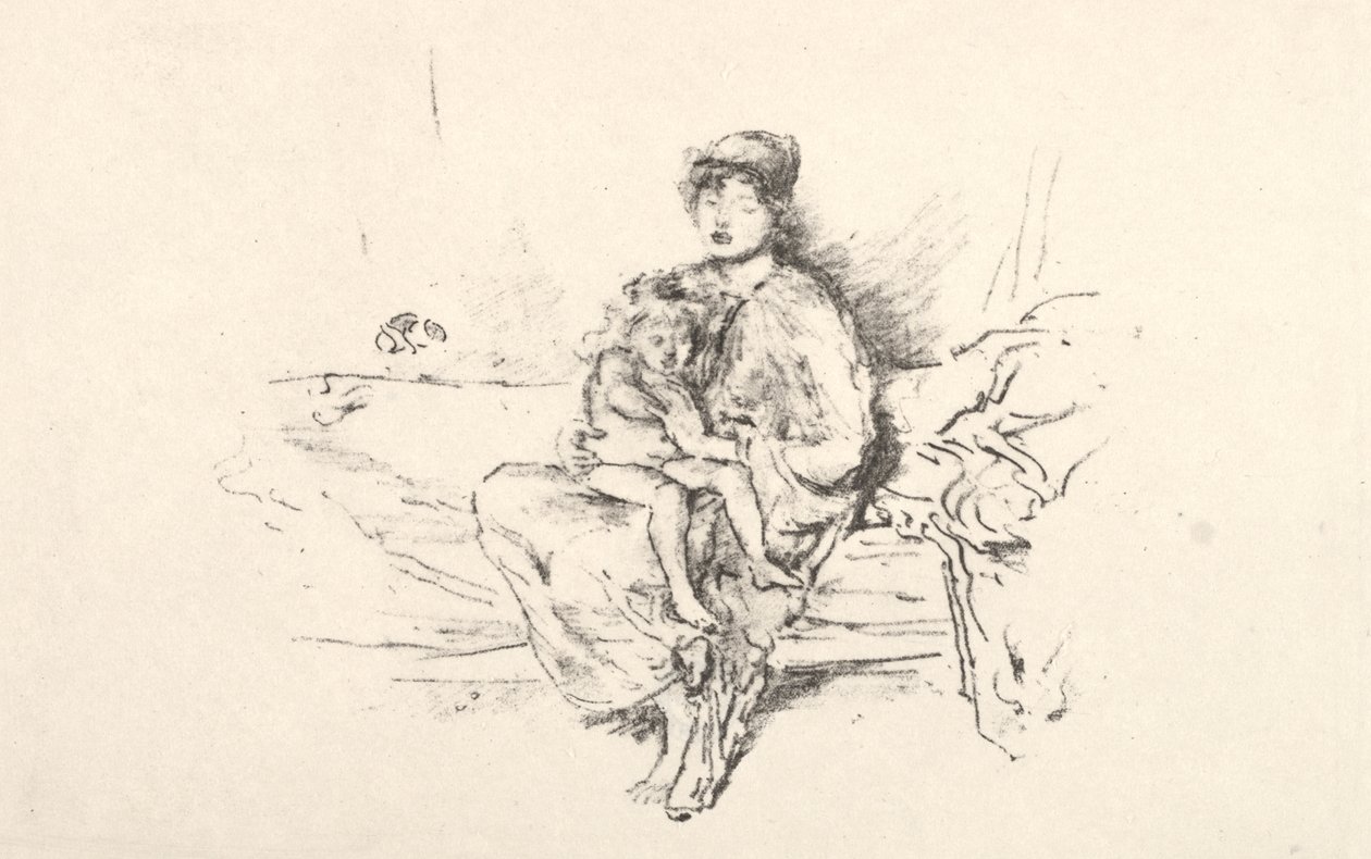 Mor och barn, nr 2 av James McNeill Whistler