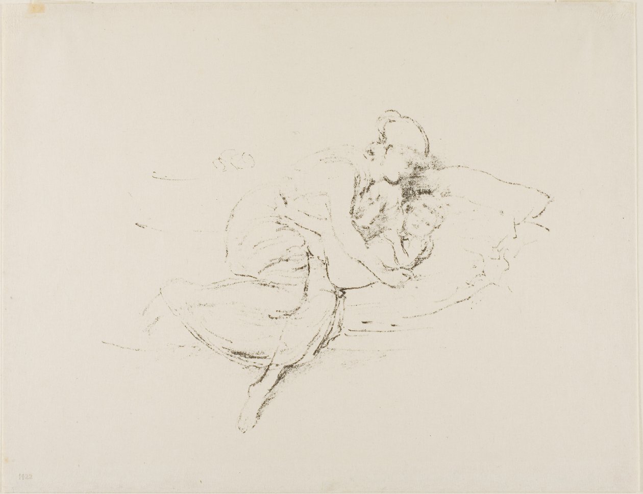Mor och barn, nr 3 av James Abbott McNeill Whistler