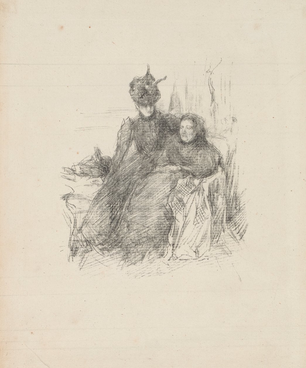 Mor och dotter av James McNeill Whistler