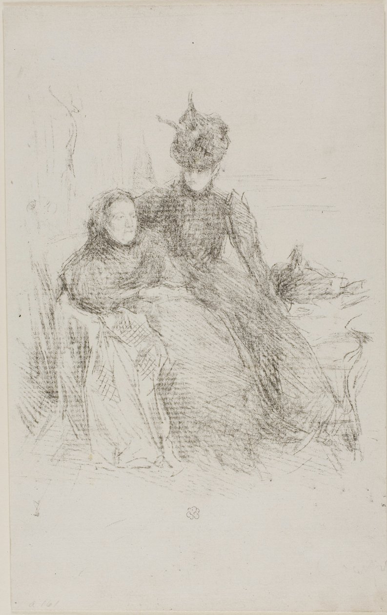 Mor och dotter av James McNeill Whistler