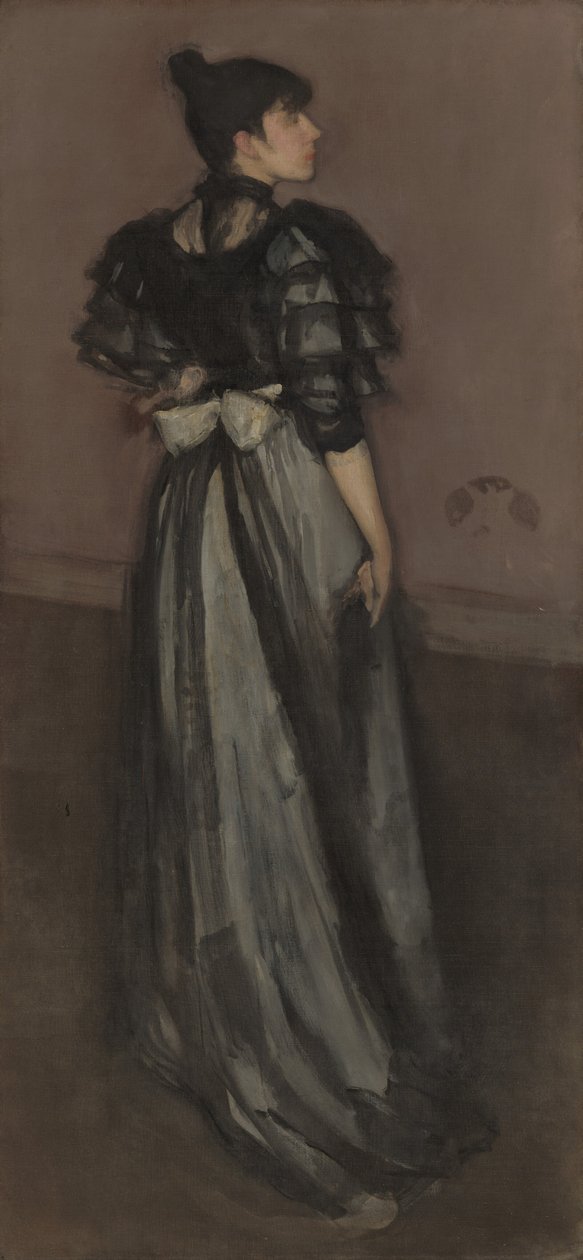 Pärlemor och silver: Den andalusiska av James McNeill Whistler