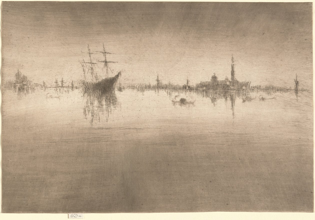 Nocturne av James Abbott McNeill Whistler