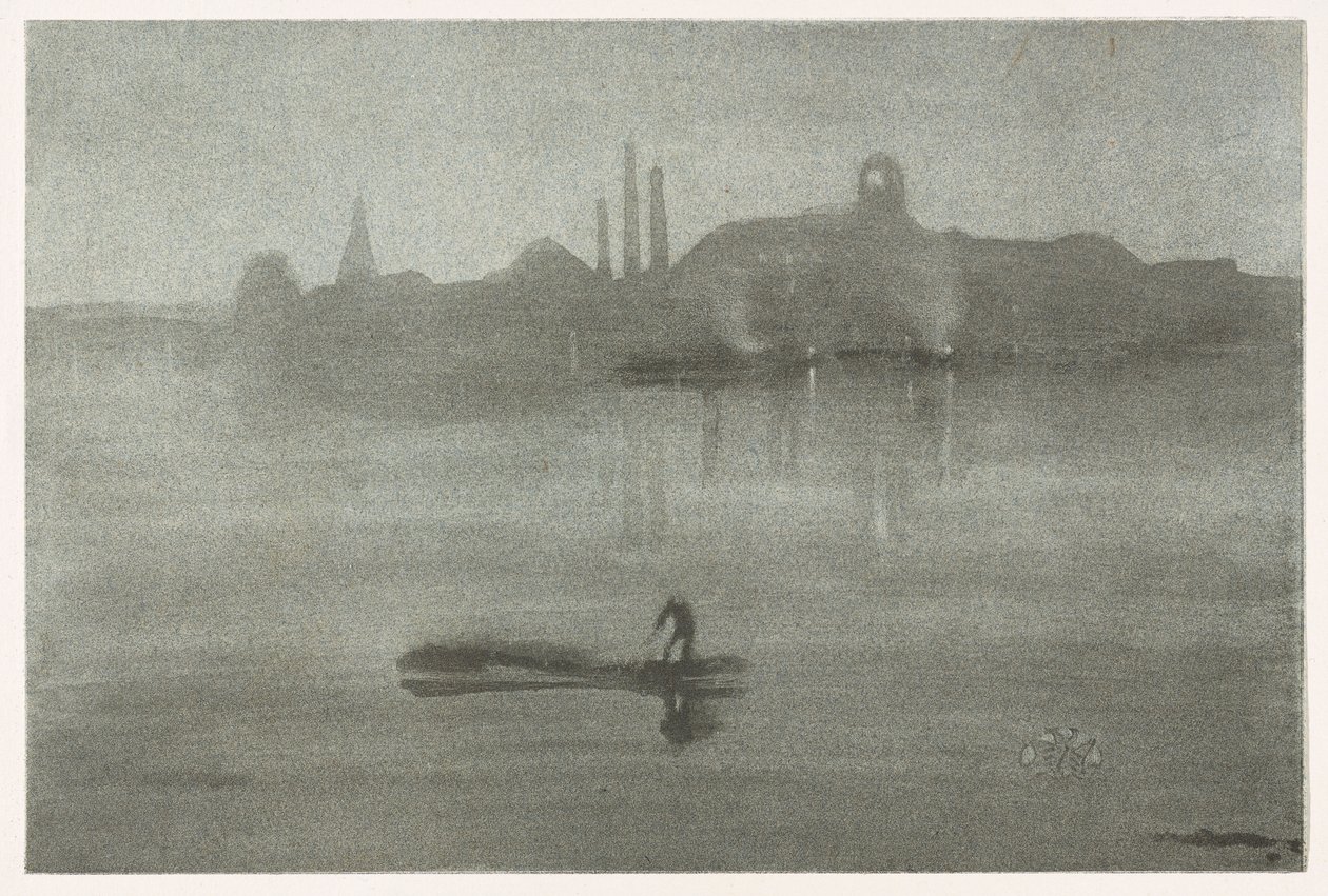 Nocturne av James Abbott McNeill Whistler