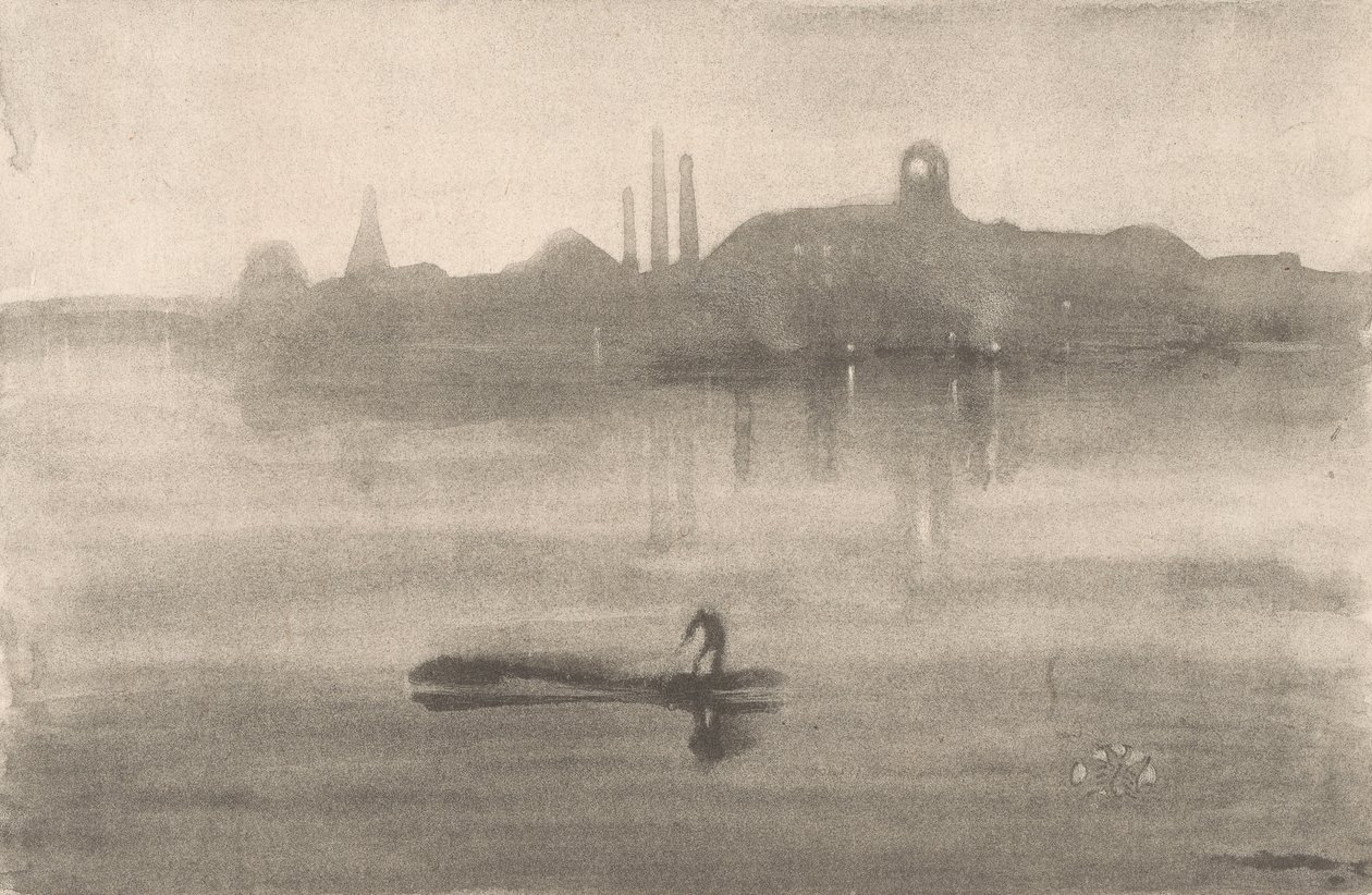 Nocturne av James Abbott McNeill Whistler