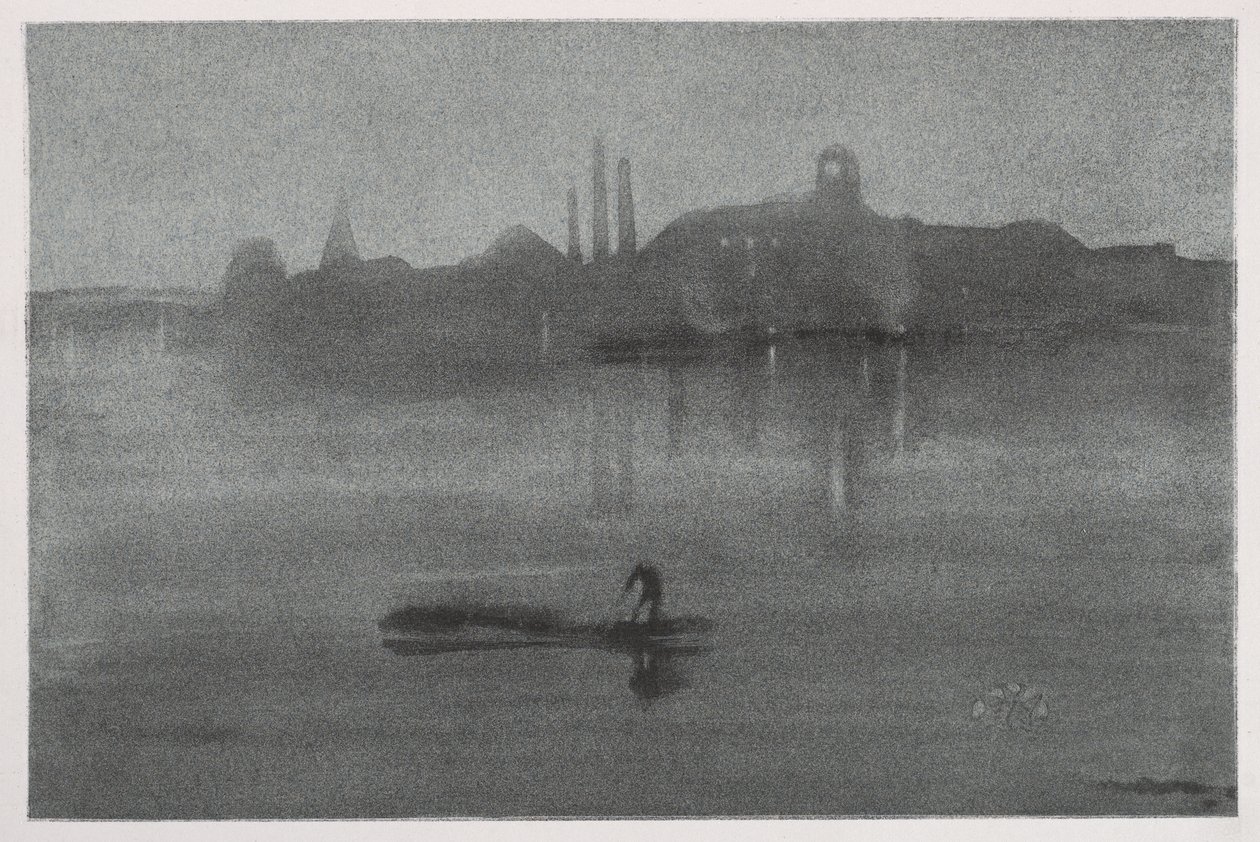 Nattkonsert av James McNeill Whistler