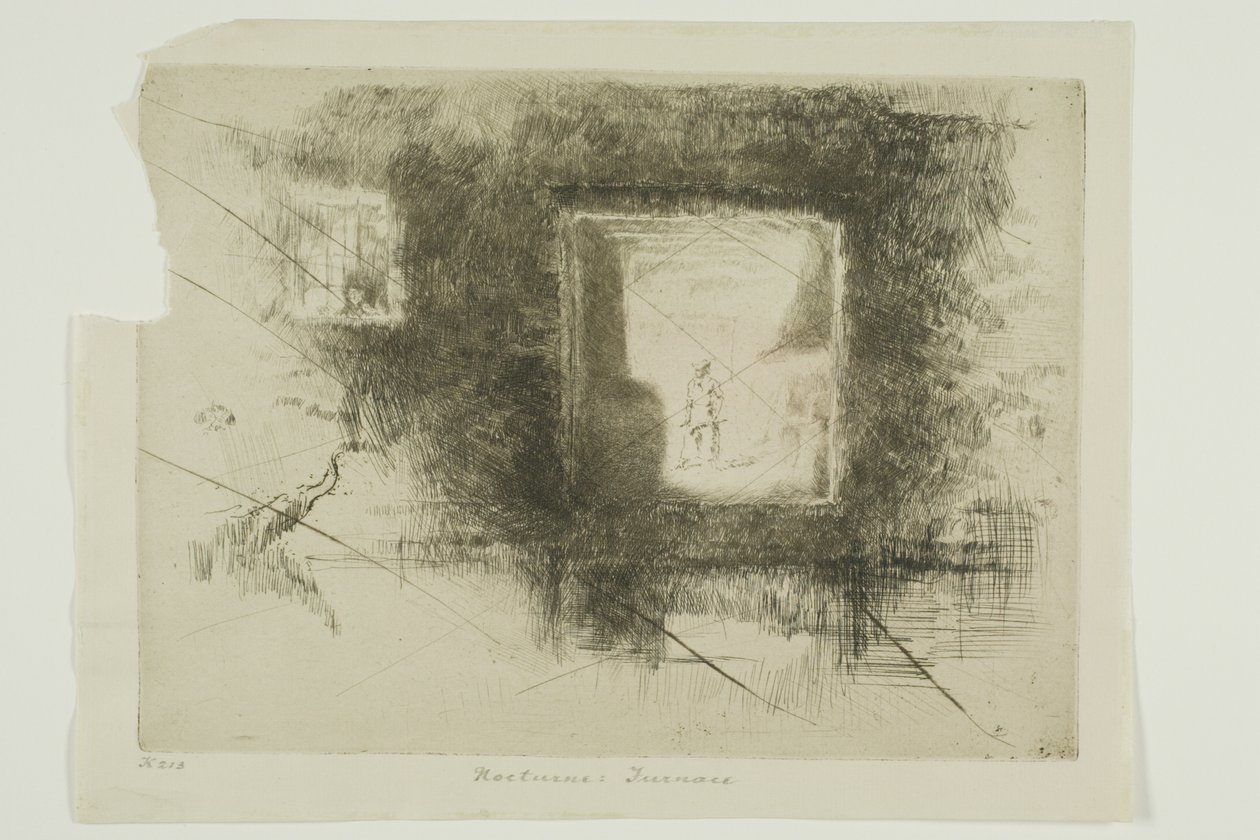 Nocturne: Ugn av James Abbott McNeill Whistler