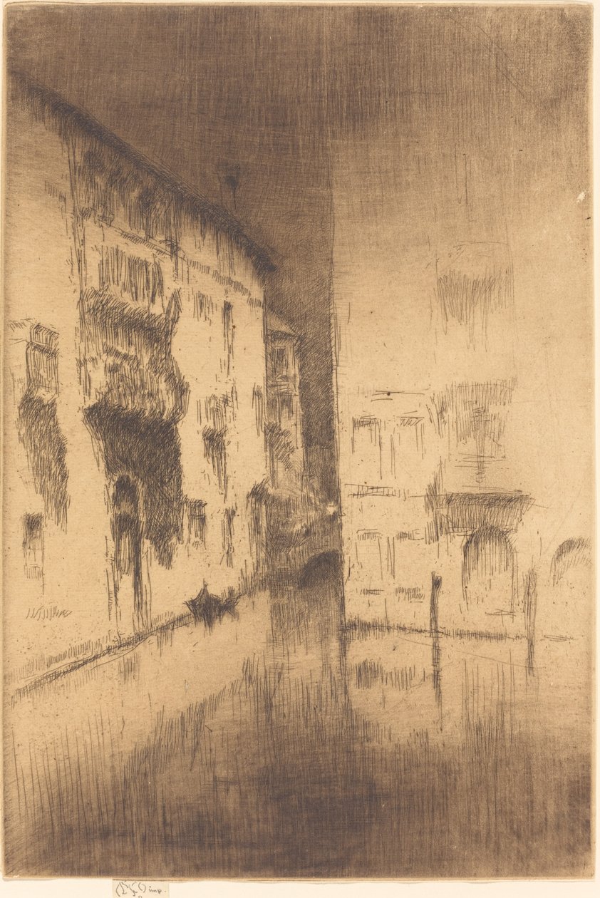 Nocturne: Palats av James Abbott McNeill Whistler
