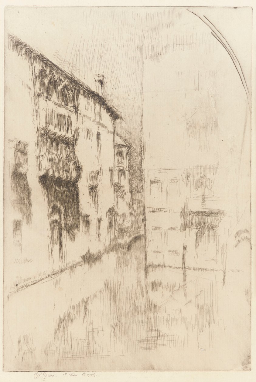 Nocturne: Palats av James Abbott McNeill Whistler