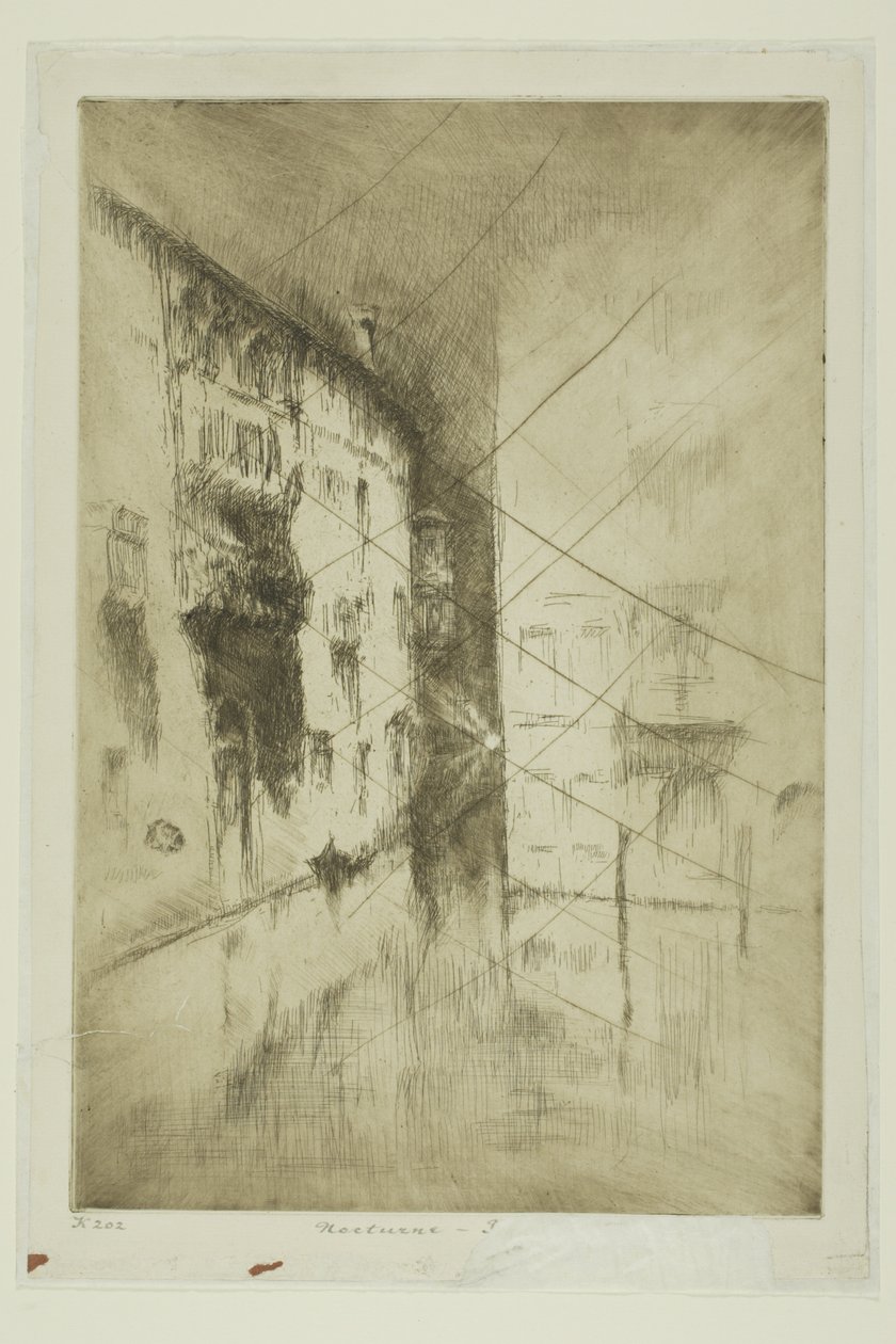 Nocturne: Palats av James Abbott McNeill Whistler