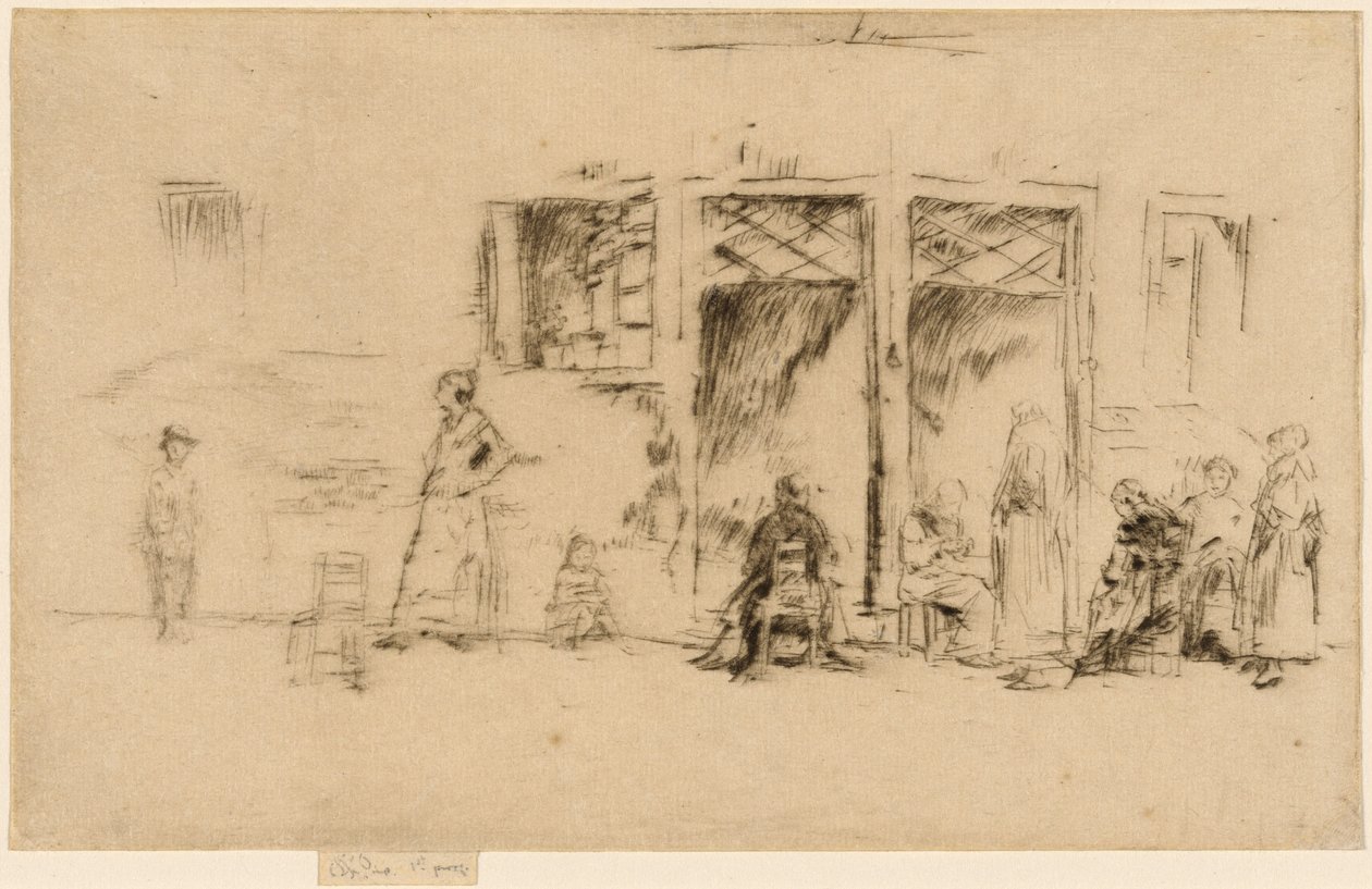 Gamla kvinnor av James Abbott McNeill Whistler