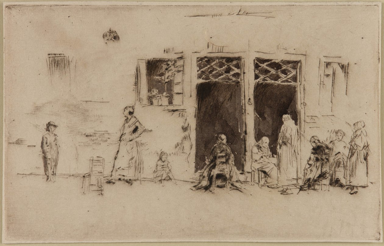 Gamla kvinnor av James Abbott McNeill Whistler