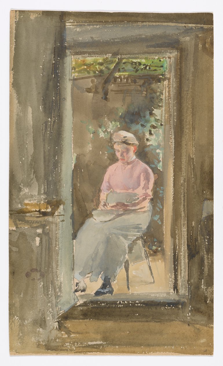 Rosa not-skal ärter av James Abbott McNeill Whistler
