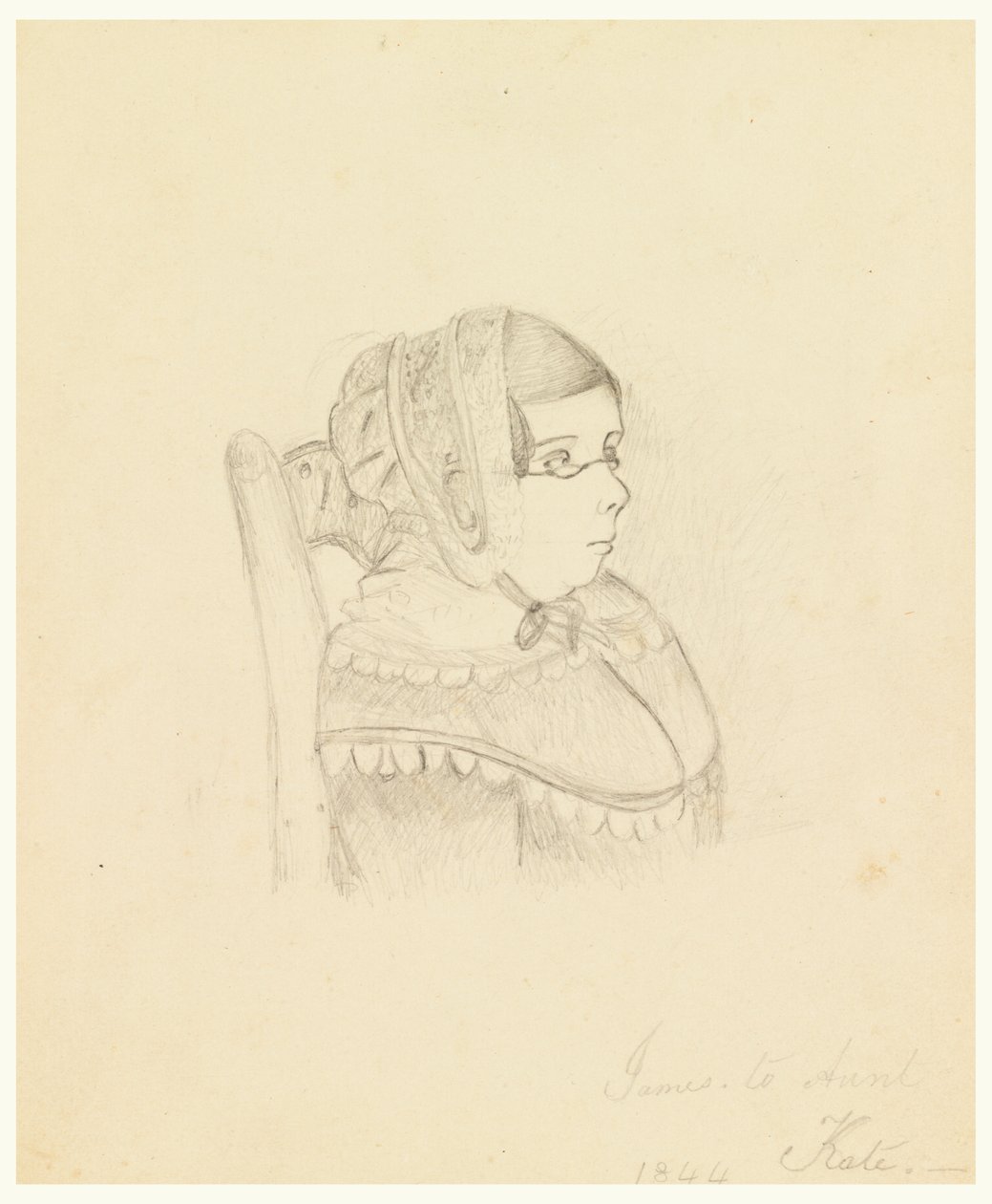 Porträtt av faster Alicia McNeill av James Abbott McNeill Whistler