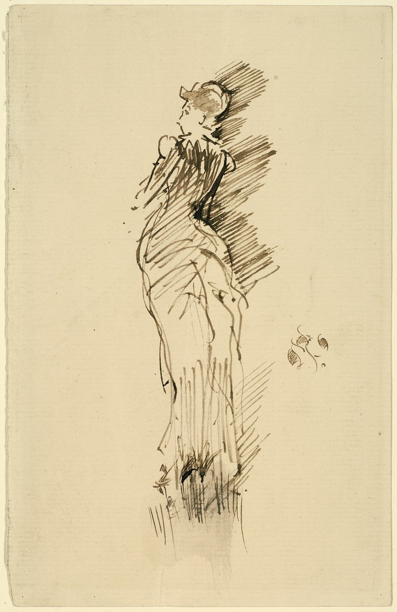 Porträtt av Miss Maud Franklin av James McNeill Whistler