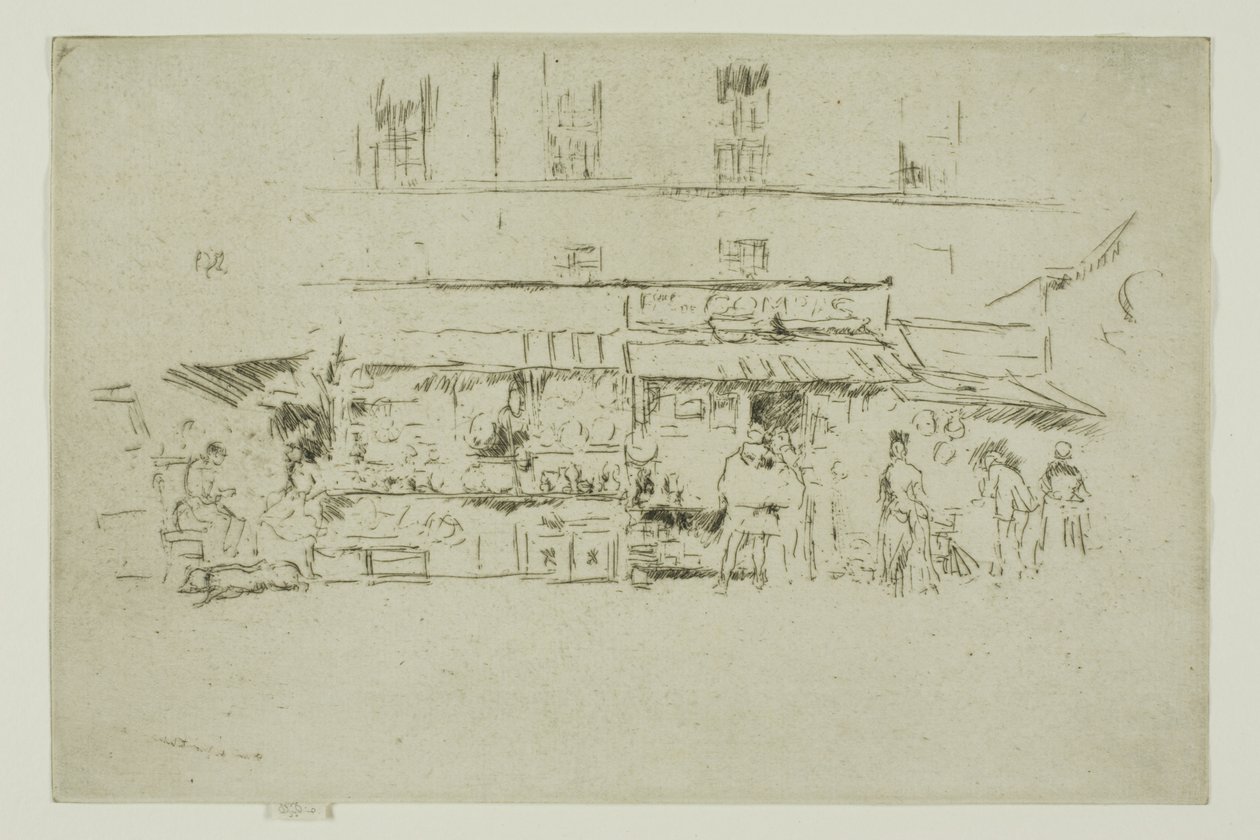 Monte Bell O vid kajen av James Abbott McNeill Whistler